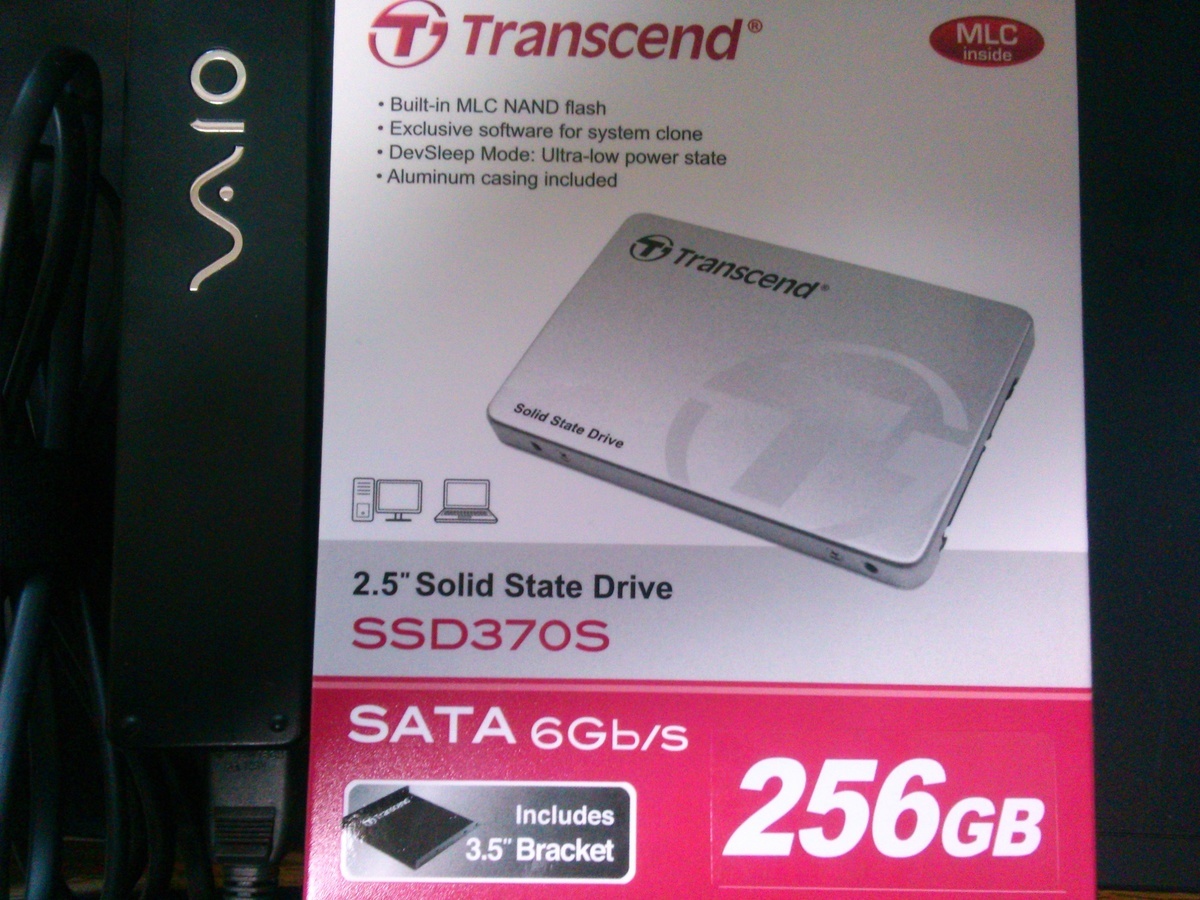 SSD｜Transcend SSD370S 256GB｜パソコン修理山口
