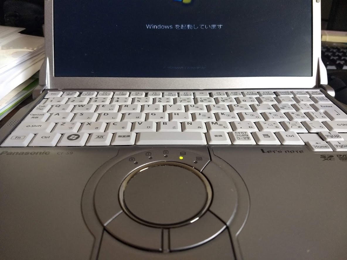 Panasonic Let'sNote CF-S9｜Windows10へアップグレード｜パソコン修理山口