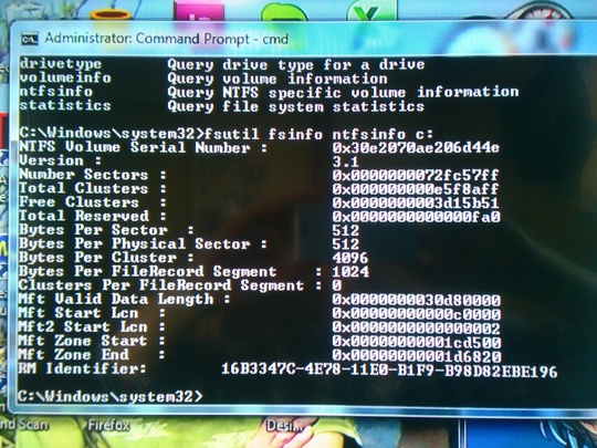 HDD状況　AFT確認｜パソコン修理山口