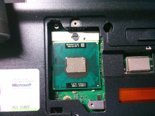 CPU：Core2Duo T8700｜パソコン修理山口