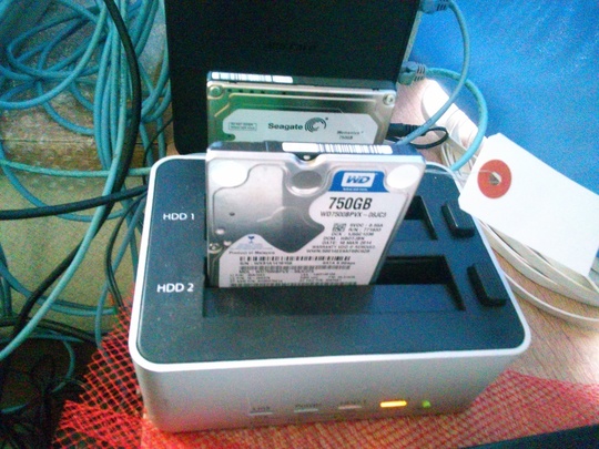 HDDクローン作成状況｜パソコン修理山口