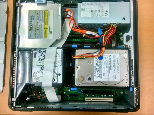 Optiplex755内部構造｜パソコン修理山口