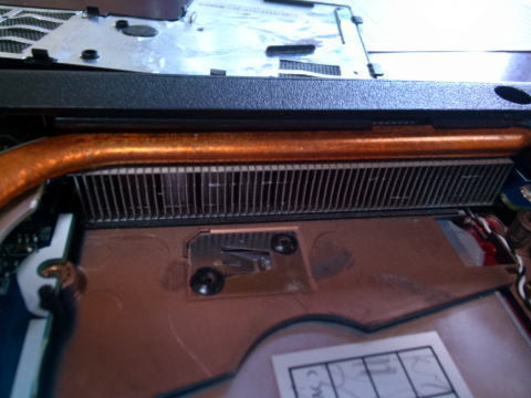 放熱フィン清掃後｜パソコン修理山口