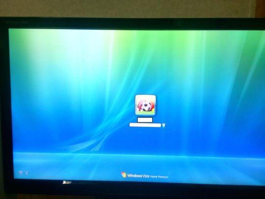 WindowsVistaログイン画面｜パソコン修理山口