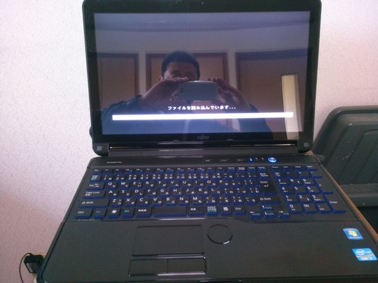 Fujitsu LIFEBOOK AH77/G｜SSHD交換｜パソコン修理山口