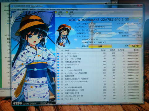 HDD状況｜パソコン修理山口