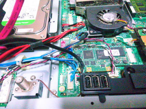 FH56DD分解｜パソコン修理山口