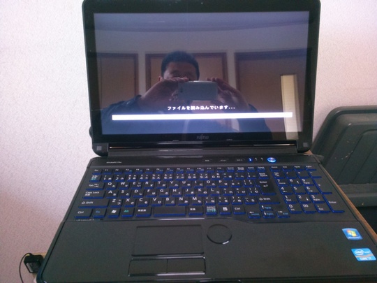 Fujitsu LIFEBOOK AH77/G｜パソコン修理山口
