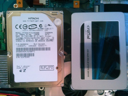 SONY VAIO VGN-FW72JGB｜ＨＤＤ状況｜WindowsVista→７→10へアップグレード｜パソコン修理山口